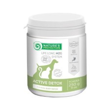 Пробіотична добавка для тварин Nature's Protection Active Detox для собак і котів 250 г (CAN63552)