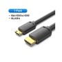 Кабель мультимедійний HDMI M to HDMI mini M 1.5m V2.0 4K60Hz Vention (AGHBG)