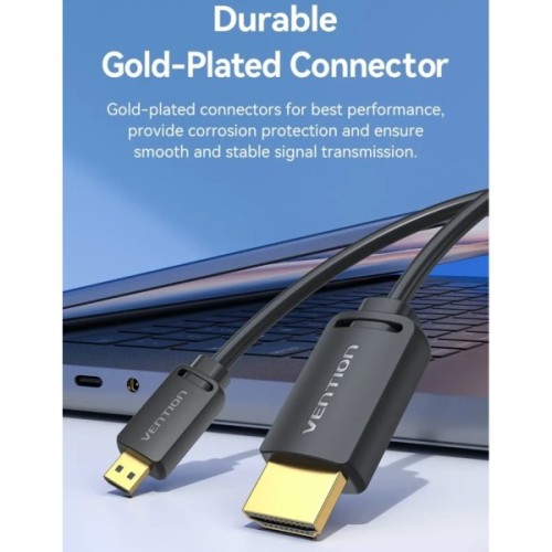 Кабель мультимедійний HDMI M to HDMI mini M 1.5m V2.0 4K60Hz Vention (AGHBG)
