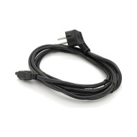 Кабель живлення C5 3.0m 1.0mm2 OEM Voltronic (PC-186 CEE7/7-IECC5CCA31)