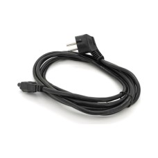 Кабель живлення C5 3.0m 1.0mm2 OEM Voltronic (PC-186 CEE7/7-IECC5CCA31)