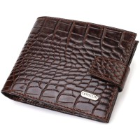 Гаманець Canpellini З натуральної шкіри Коричневий (21885)