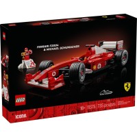 Конструктор LEGO Icons Ferrari F2004 and Michael Schumacher (11375)