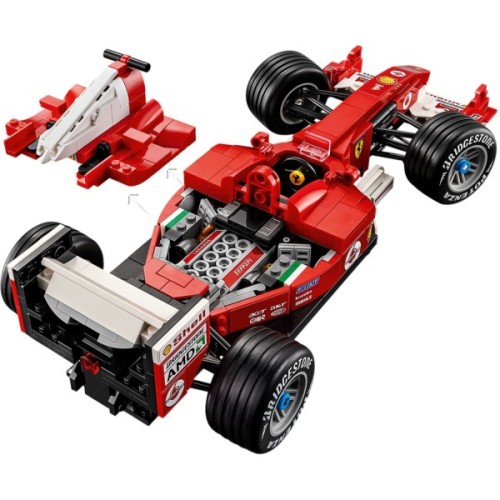 Конструктор LEGO Icons Ferrari F2004 and Michael Schumacher (11375)