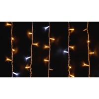 Гірлянда Delux ICICLE 108LED 2x1 м Білий flash Жовтий/Білий IP44 (90015179)