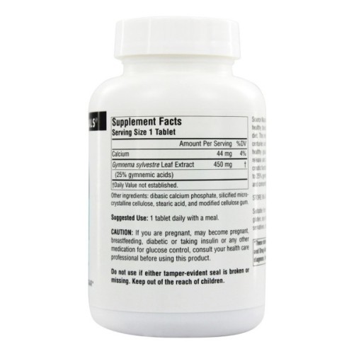 Трави Source Naturals Гімнема 450мг, 120 таблеток (SNS-02161)