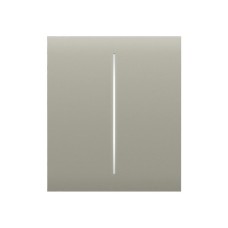 Накладна панель Ajax CenterButton 2-gang/olive