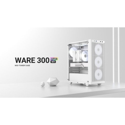 Корпус для ПК ID-Cooling WARE 300 ARGB WH