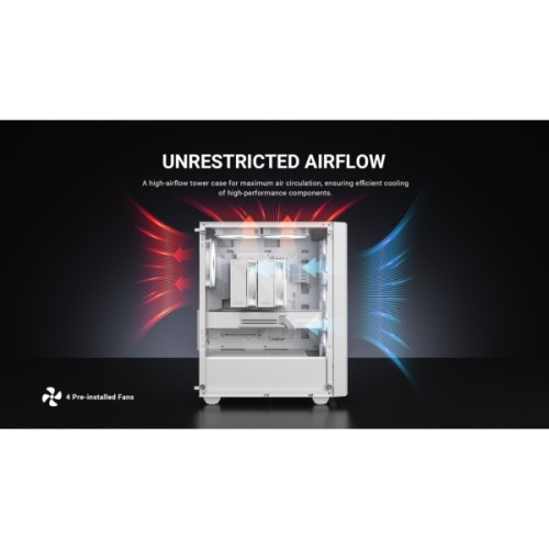Корпус для ПК ID-Cooling WARE 300 ARGB WH