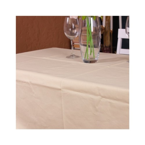 Скатертина MirSon Рогожа №204 Creamy 130x130 см (2200006737896)