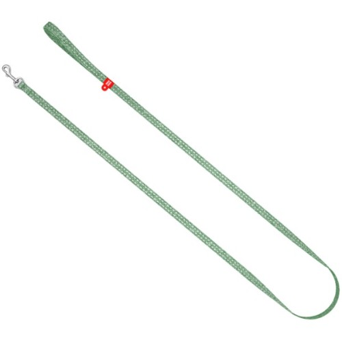 Повідець для котів WAUDOG Re-cotton світловідбивний XS 200х1 см зелений (164418)