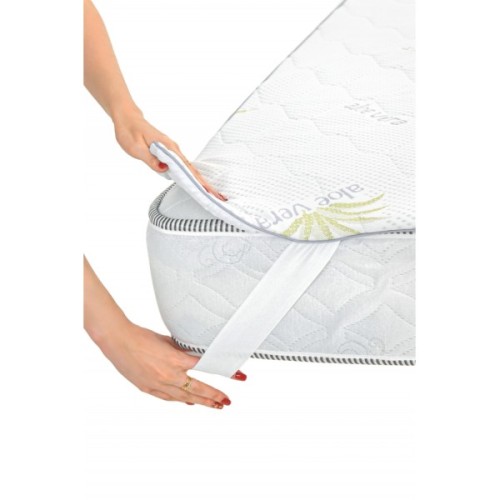 Наматрацник MirSon №1048 Alberto Тенцель (Modal) Aloe Vera 100х200 см (2200001508354)