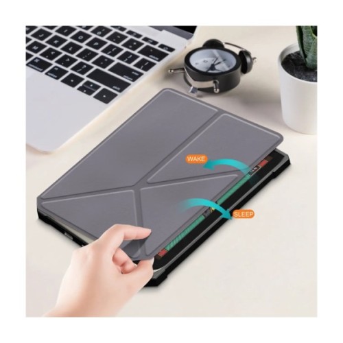Чохол до електронної книги BeCover Ultra Slim Origami PocketBook 743G InkPad 4/InkPad Color 2/InkPad Color 3 (7.8") Gray (713087)