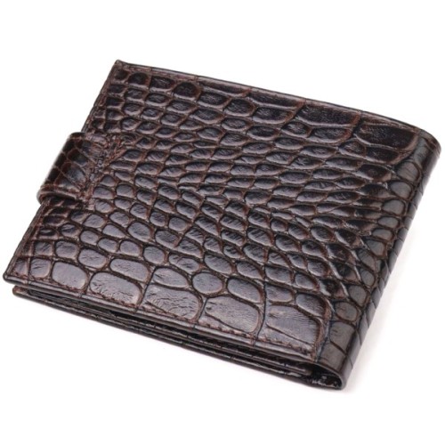 Гаманець Canpellini З натуральної шкіри Коричневий (21513)