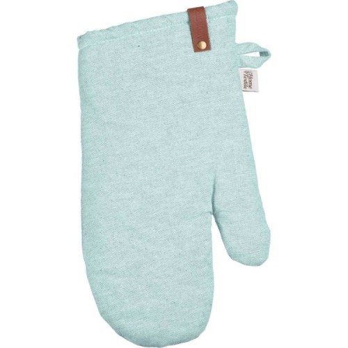 Кухонна прихватка Ardesto Рукавичка Oliver, 18х30 см, 100% бавовна, нап-ч: ватин, бірюза (ART05OT)