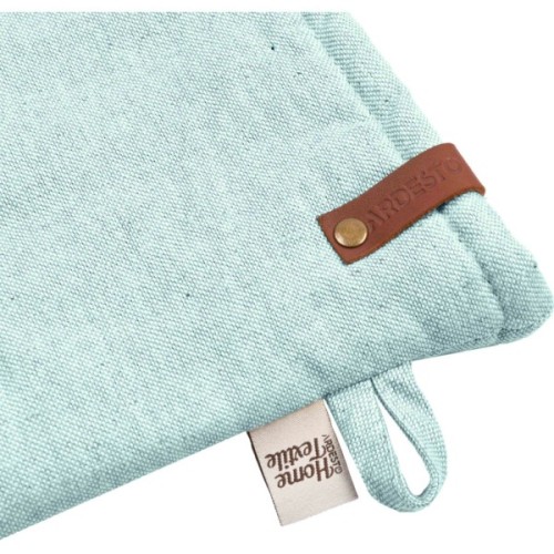 Кухонна прихватка Ardesto Рукавичка Oliver, 18х30 см, 100% бавовна, нап-ч: ватин, бірюза (ART05OT)