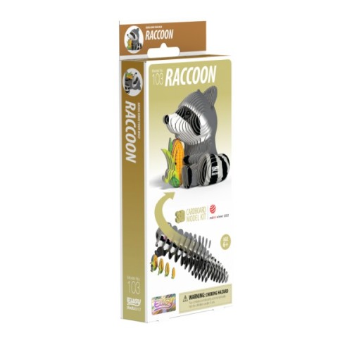 Пазл Eugy 3D Зоопарк Єнот (XEG-103)