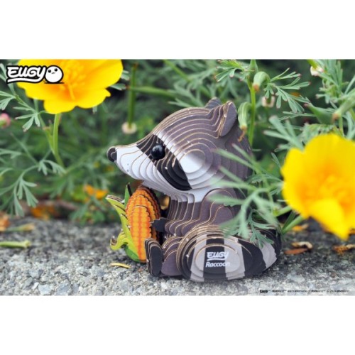 Пазл Eugy 3D Зоопарк Єнот (XEG-103)