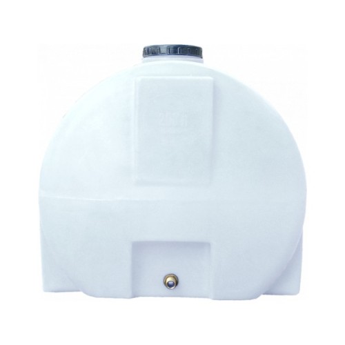 Ємність для води Пласт Бак горизонтальна харчова 200 л біла (2106)