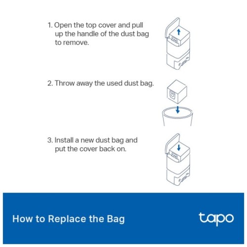 Мішок для пилососу TP-Link Tapo RVA200