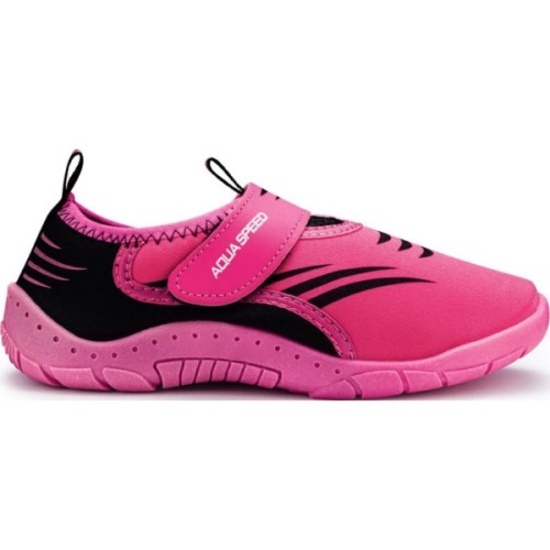 Аквашузи Aqua Speed Aqua Shoe Model 642-27F рожевий, чорний 34 (5908217693761)