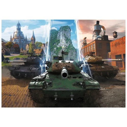 Пазл Trefl World of Tanks, Час діяти 500 елементів (5900511375350)