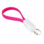 Дата кабель USB 2.0 AM to USB-C 0.18m pink Extradigital (KBU1788)