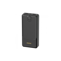 Батарея універсальна Dudao 10000mAh K10 12W, 2*USB-A, USB-C(IN), Black (6977196682164)