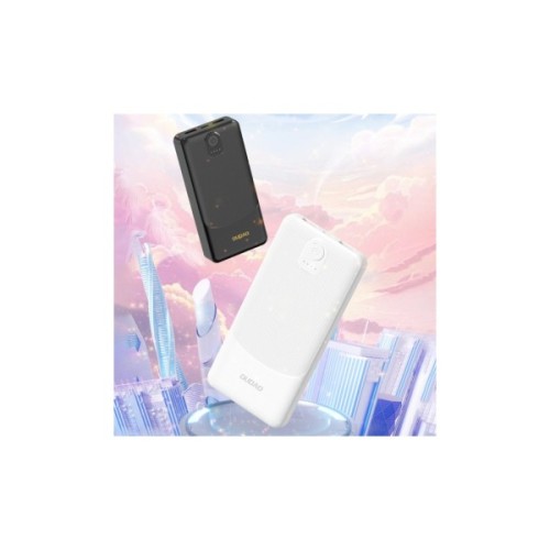 Батарея універсальна Dudao 10000mAh K10 12W, 2*USB-A, USB-C(IN), Black (6977196682164)