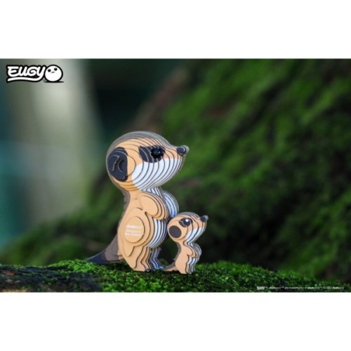 Пазл Eugy 3D Зоопарк Сурикат (XEG-046)