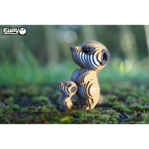 Пазл Eugy 3D Зоопарк Сурикат (XEG-046)