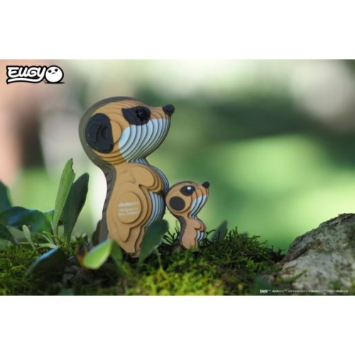 Пазл Eugy 3D Зоопарк Сурикат (XEG-046)