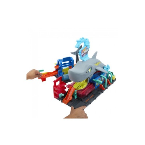 Автотрек Hot Wheels City Автомийка Суперакула (HTN82)