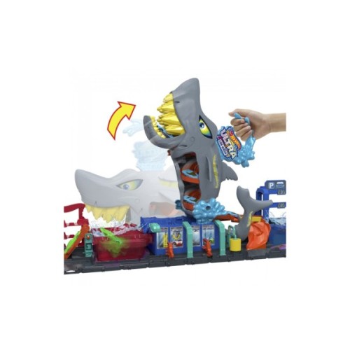 Автотрек Hot Wheels City Автомийка Суперакула (HTN82)