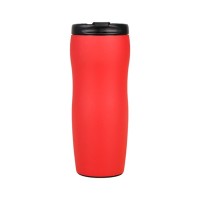 Термокружка Merlion 500 мл з відкидною кришкою, червона (Mug-500Red)