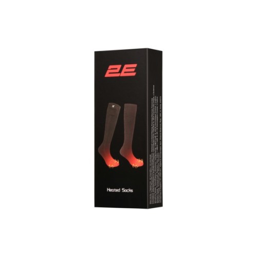 Шкарпетки з підігрівом 2E Race Plus Black XL (2E-HSRCPXL-BK)