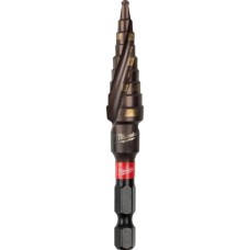 Свердло Milwaukee ступінчасте SHOCKWAVE Impact Duty, 4-12мм з кроком 1мм (48899261)