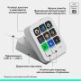 Набір блогера Logitech MX Keypad USB Type-C Pale Grey (920-013892)