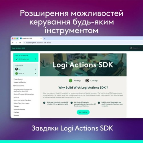 Набір блогера Logitech MX Keypad USB Type-C Pale Grey (920-013892)