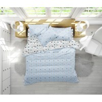 Постільна білизна MirSon Бязь 17-0527 Bunnies King Size (2200003669749)