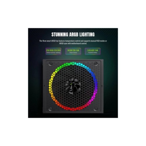Блок живлення Gamemax 850W (RGB 850G)