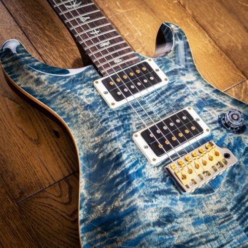Електрогітара PRS Custom 24 10 Top Faded Whale Blue