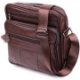 Сумка Vintage З натуральної шкіри Коричнева (22858)