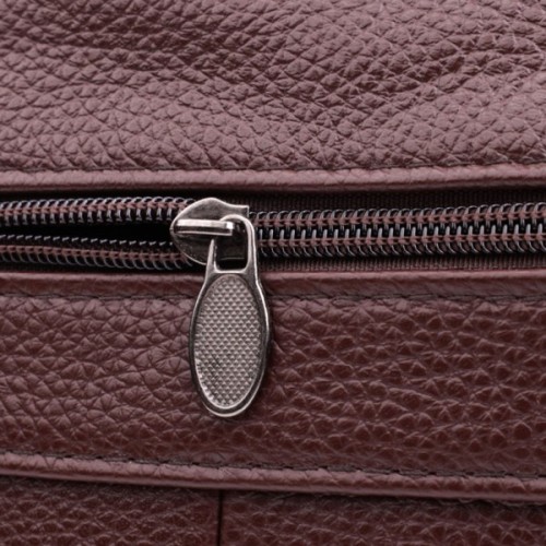 Сумка Vintage З натуральної шкіри Коричнева (22858)