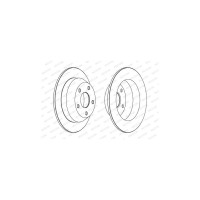 Гальмівний диск FERODO DDF1553C