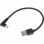Дата кабель USB 2.0 AM to USB-C 0.2m corner Cablexpert (CC-USB2-AMCML-0.2M)