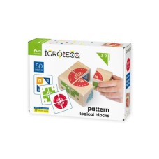 Розвиваюча іграшка Ігротеко Логічні кубики Склади візерунок (900477)