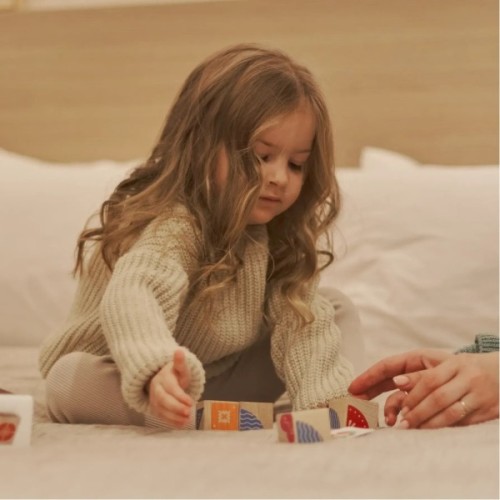 Розвиваюча іграшка Ігротеко Логічні кубики Склади візерунок (900477)