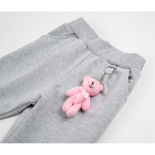 Штани дитячі Breeze спортивні з брелоком (16585-104G-gray)