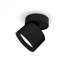 Світильник Videx під лампу GX53 поворотний Чорний (VL-SPF18B-B)